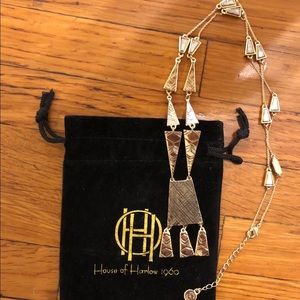 House of Harlow 1960 Necklace with duster